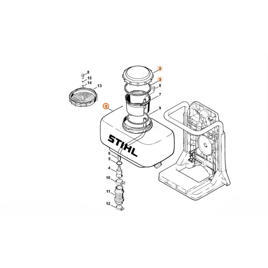 STIHL  Pojemnik 4203 700 0800